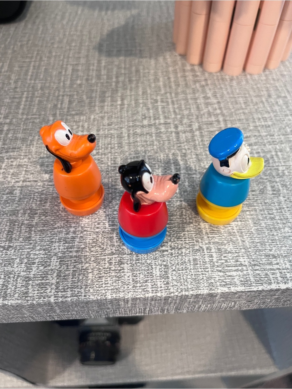 Vintage 1980s Illco Disney Little People Figures - Lot of 3 - Picture 7 of 8